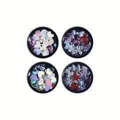 Nail Art Charms Pearls Heart Bow Bear Accessories