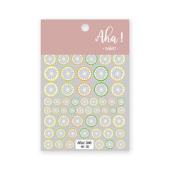 Fruits Style Nail Art Decoration - 1 Sheet