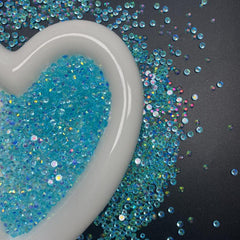 2000pcs AB Nail Art Rhinestones Colorful Flat Back Gems for DIY or Salon
