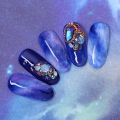 Golden Red Green AB Crystal Glass Gems for Nail Art