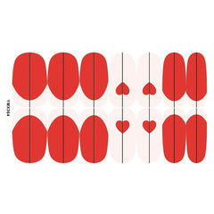 10 Sheets Solid Nail Polish Strips Self Adhesive Nail Stickers