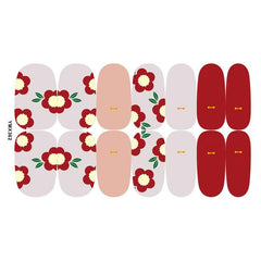 10 Sheets Solid Nail Polish Strips Self Adhesive Nail Stickers