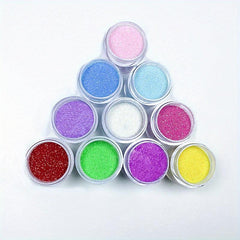 Colorful Nail Glitter Powder Sparkling Pigment Acrylic Nails