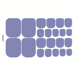 Waterproof Toe Nail Art Decals for DIY Nail Dec