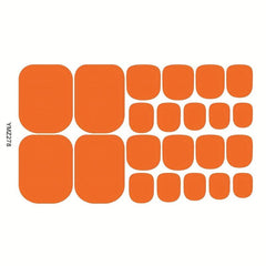 Waterproof Toe Nail Art Decals for DIY Nail Dec