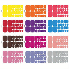 Waterproof Toe Nail Art Decals for DIY Nail Dec