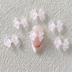Aurora Bowknot Nail Charms DIY Nail Art Decoration 30 Pcs