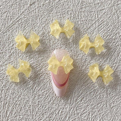 Aurora Bowknot Nail Charms DIY Nail Art Decoration 30 Pcs