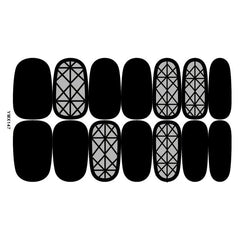 10 Sheets Nail Polish Strips Solid Self Adhesive Nail Stickers
