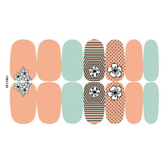 10 Sheets Nail Polish Strips Solid Self Adhesive Nail Stickers