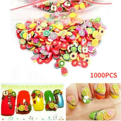 3D Nail Art Stickers Mixed Polymer Clay DIY Decoration