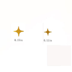 Holographic Star Nail Glitter for DIY - Colorful Nail Art Sequins