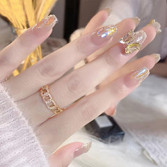 20 Pcs Butterfly Nail Rhinestones DIY Nail Art Accessories