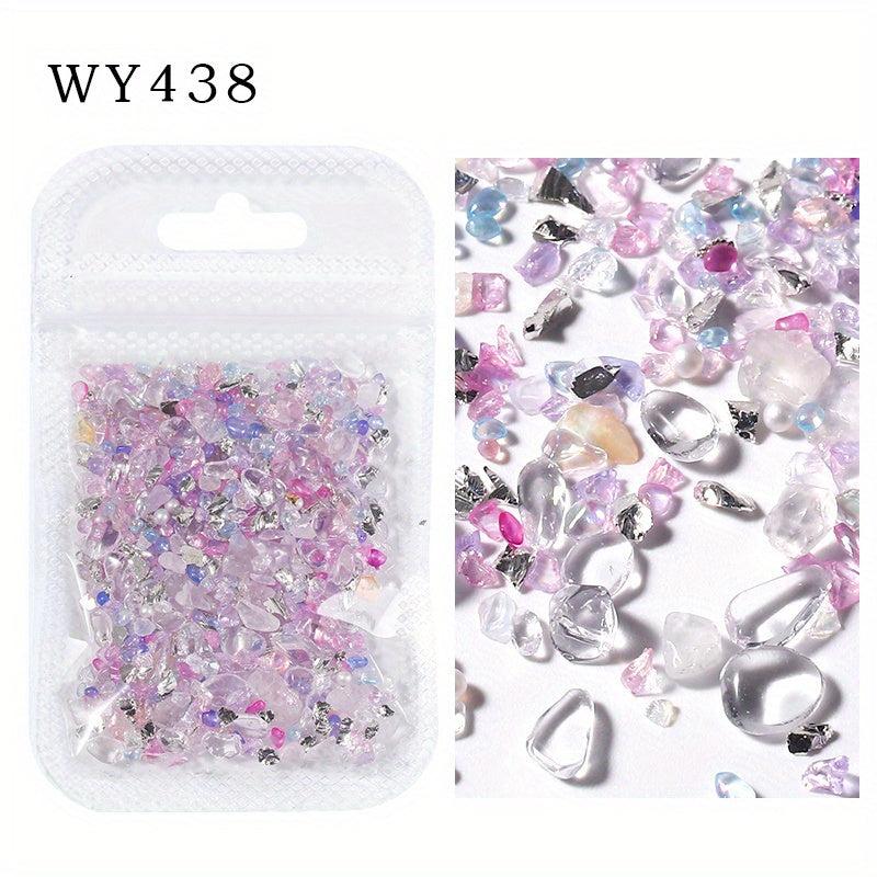 Crystal Nail Art Charms Ice Gems for DIY Nail Art