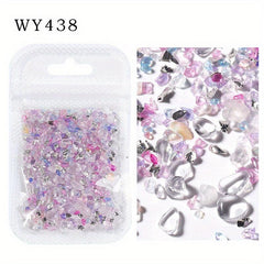 Crystal Nail Art Charms Ice Gems for DIY Nail Art