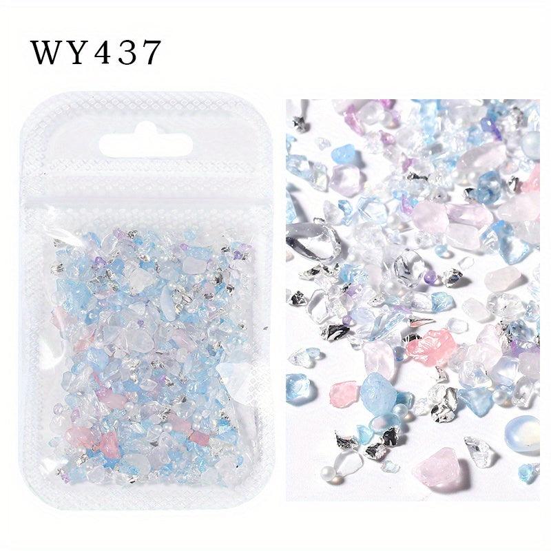 Crystal Nail Art Charms Ice Gems for DIY Nail Art