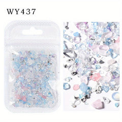 Crystal Nail Art Charms Ice Gems for DIY Nail Art