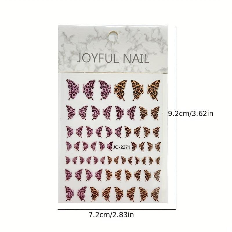 Leopard Pattern Nail Art Stickers for Fabulous Manicure