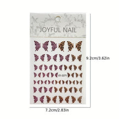 Leopard Pattern Nail Art Stickers for Fabulous Manicure
