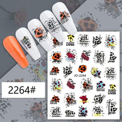 Leopard Pattern Nail Art Stickers for Fabulous Manicure
