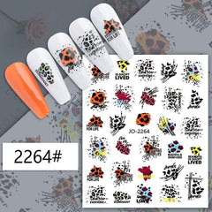 Leopard Pattern Nail Art Stickers for Fabulous Manicure