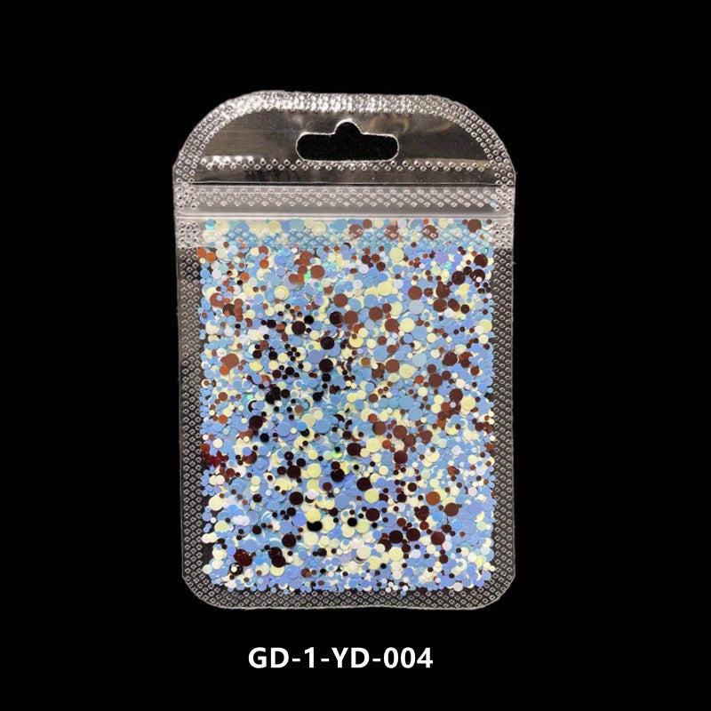 Neon Glitter Flakes for DIY Nail Art - Colorful Sequins for Summer