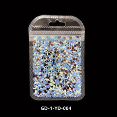 Neon Glitter Flakes for DIY Nail Art - Colorful Sequins for Summer