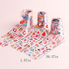 Nail Foil Glitter Stickers Wraps Decal Transfer Flower Butterfly Spring Series