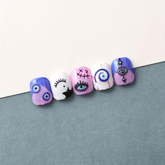 Evil Eye Nail Art Stickers Decals 3D Self Adhesive