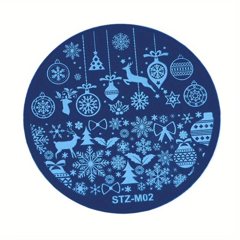 Christmas Nail Art Stickers Decals Snowflake Winter Holiday Xmas Nail Decoration