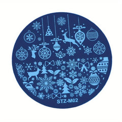 Christmas Nail Art Stickers Decals Snowflake Winter Holiday Xmas Nail Decoration