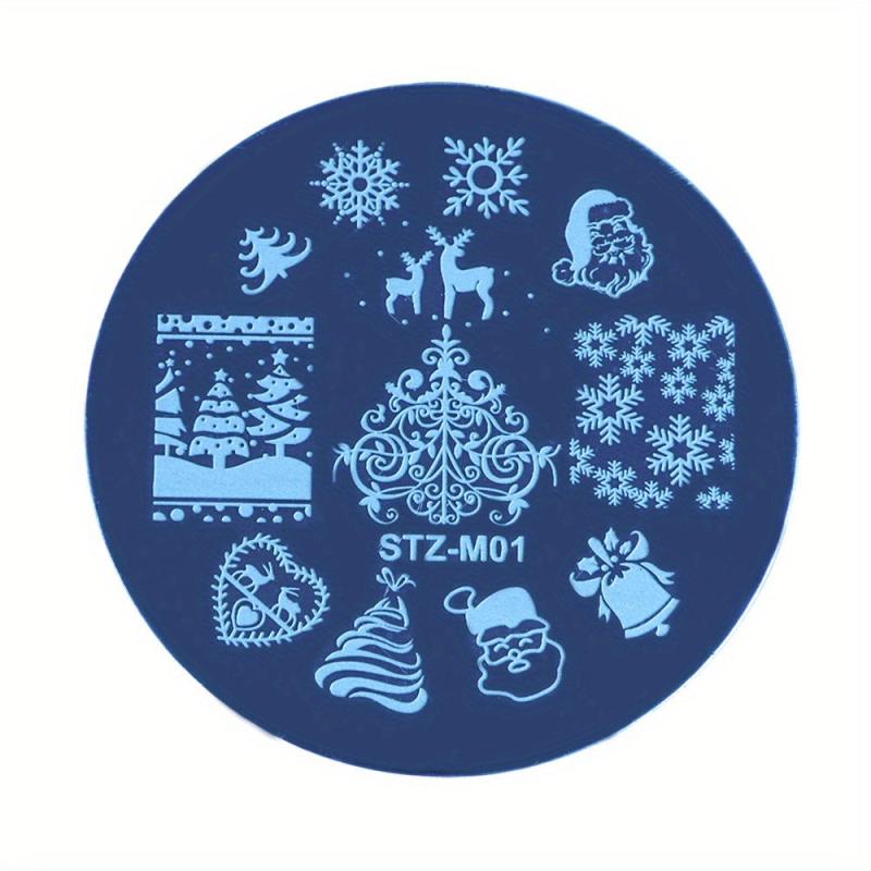 Christmas Nail Art Stickers Decals Snowflake Winter Holiday Xmas Nail Decoration