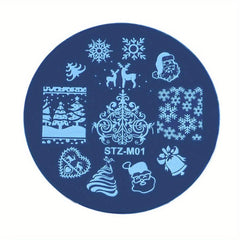 Christmas Nail Art Stickers Decals Snowflake Winter Holiday Xmas Nail Decoration