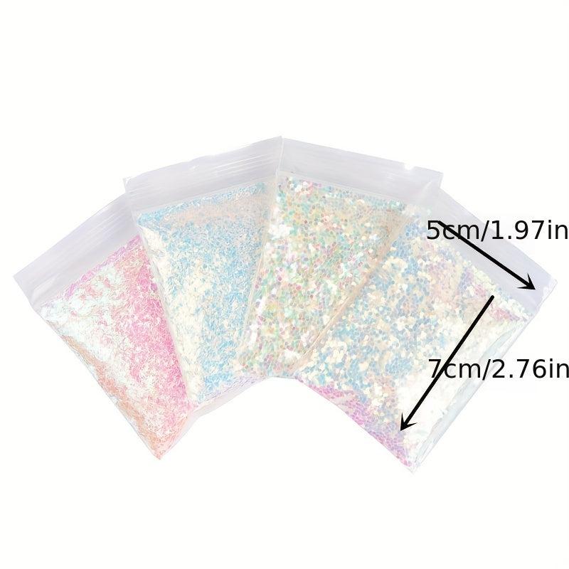 Transparent Mermaid Sequin Nail Art Decoration