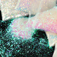 Transparent Mermaid Sequin Nail Art Decoration