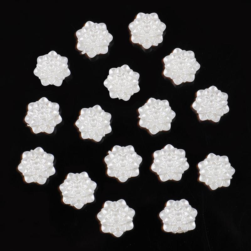 3D Acrylic Pearls Nail Charms for Manicure DIY Crafts Jewelry