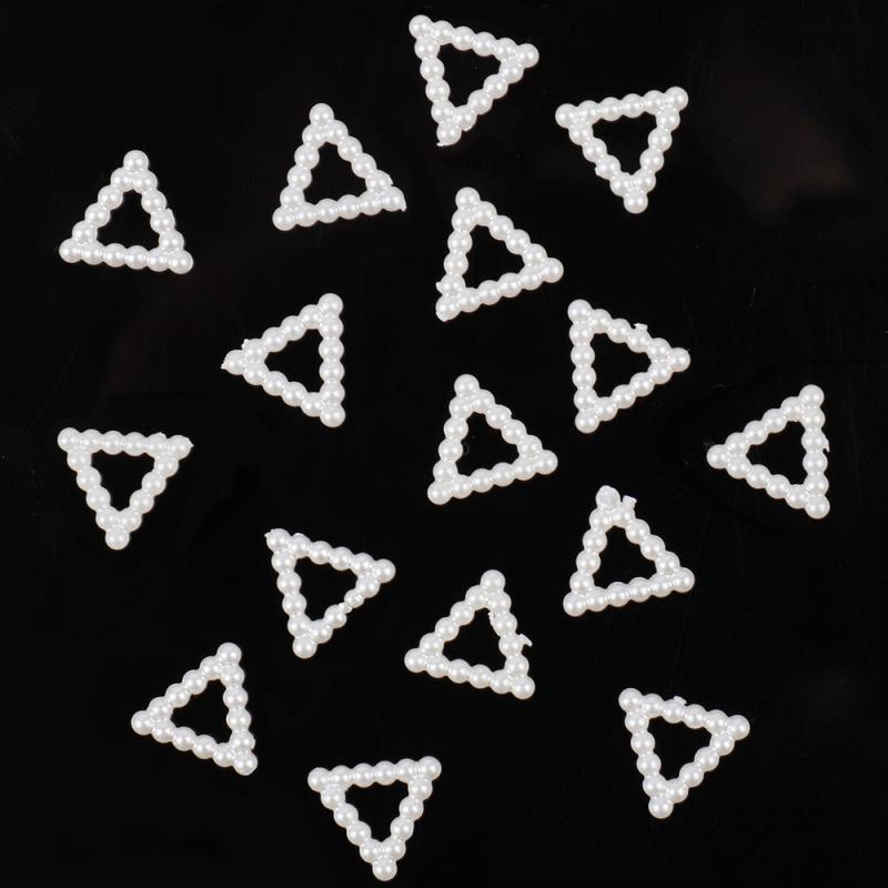 3D Acrylic Pearls Nail Charms for Manicure DIY Crafts Jewelry