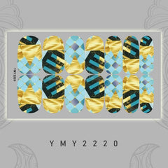 Marble Stripes Nail Sticker Self Adhesive Manicure Decoration