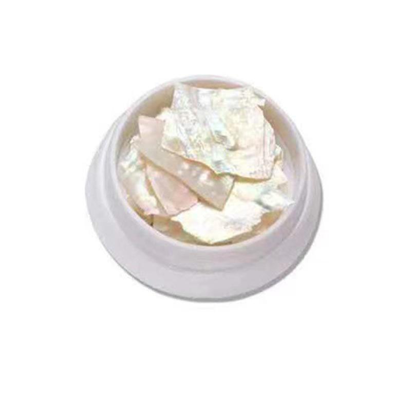 Abalone Seashell Fragments Nail Art Sequins Slice Powder Decoration