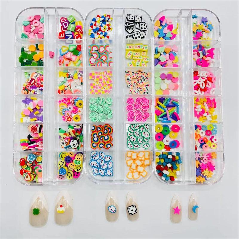 3D Dry Nail Stickers for DIY Crafts and Nail Art Decoration