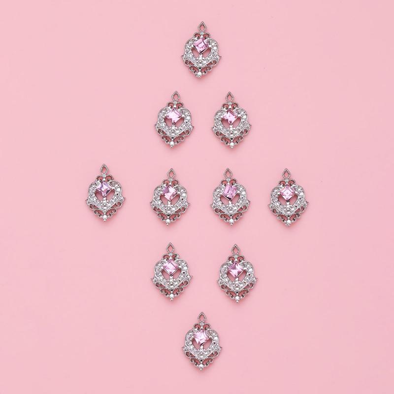 10pcs Nail Art Charms with Rhinestones Nail Art Accessories
