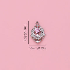 10pcs Nail Art Charms with Rhinestones Nail Art Accessories