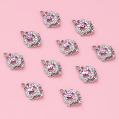 10pcs Nail Art Charms with Rhinestones Nail Art Accessories