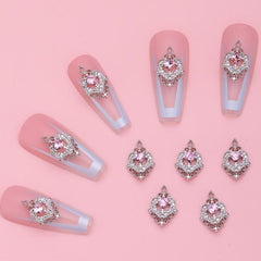 10pcs Nail Art Charms with Rhinestones Nail Art Accessories