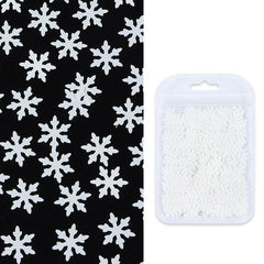 3D Mermaid Nail Art Sequins Snowflake Shape