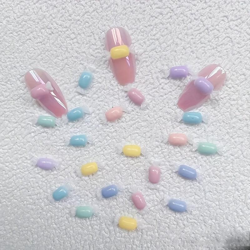 20pcs 3D Candy Nail Art Jewelry Mixed Charms for Women Nail Art DIY