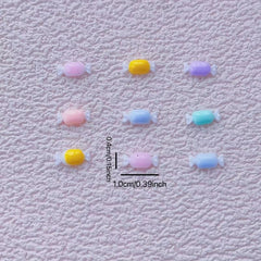 20pcs 3D Candy Nail Art Jewelry Mixed Charms for Women Nail Art DIY