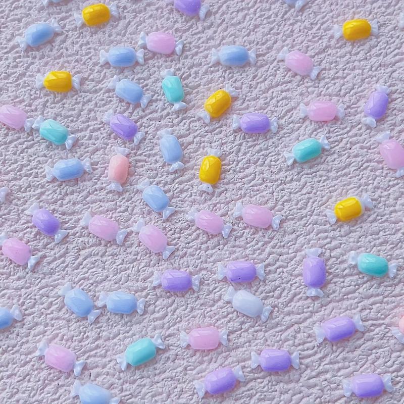 20pcs 3D Candy Nail Art Jewelry Mixed Charms for Women Nail Art DIY