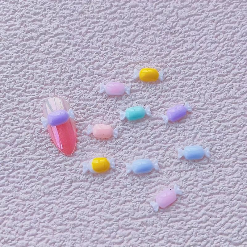 20pcs 3D Candy Nail Art Jewelry Mixed Charms for Women Nail Art DIY