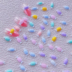 20pcs 3D Candy Nail Art Jewelry Mixed Charms for Women Nail Art DIY